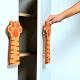 Handcrafted Acacia Wood Tiger Paw Handle Pair